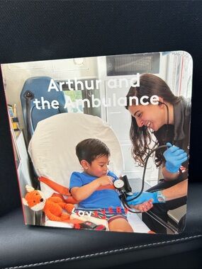 Like New LOVEVERY Arthur and the Ambulance Board Book